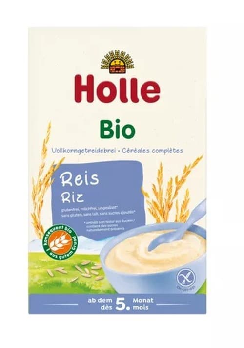 Holle - Bio Rice Cereal - 250g – Holle förpackning