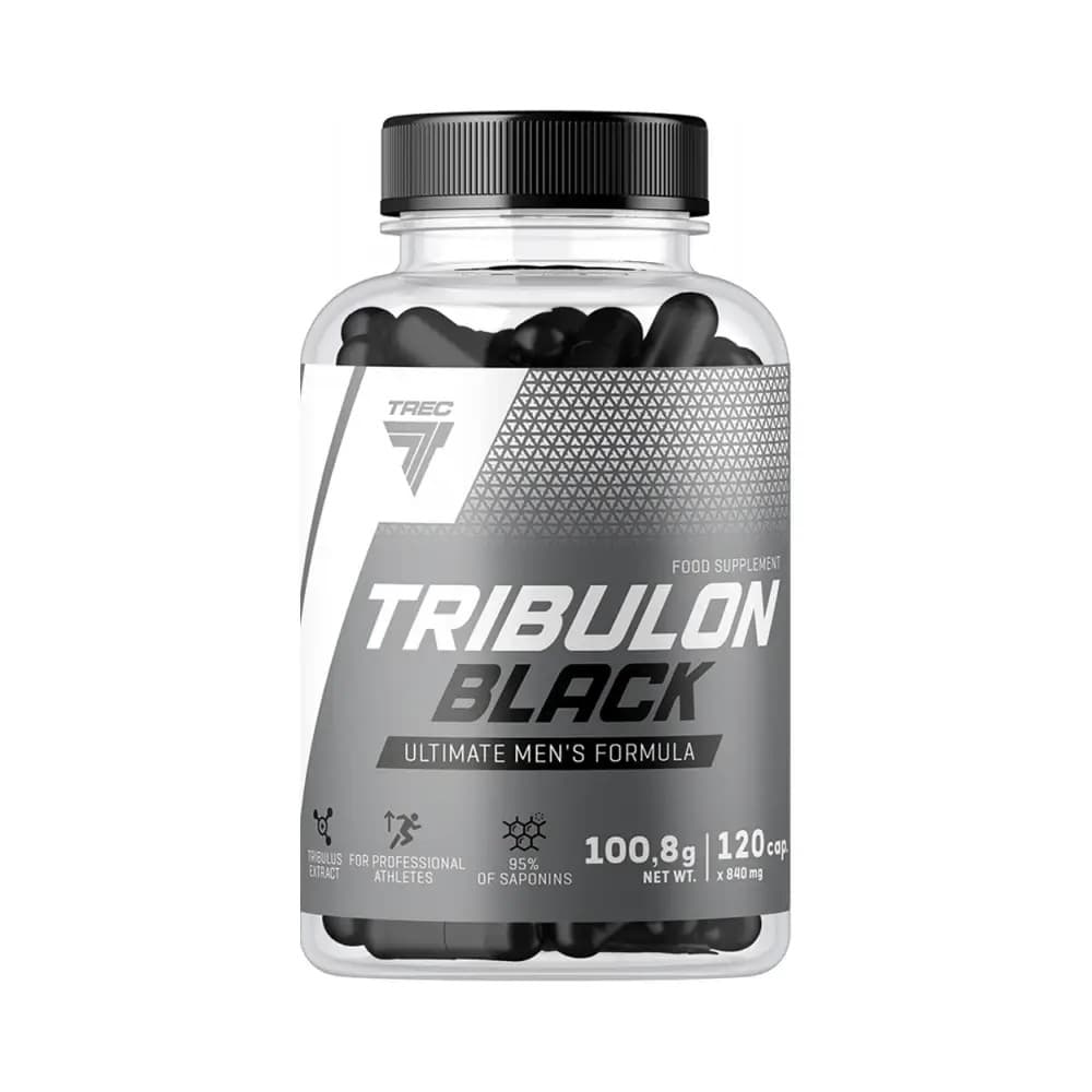 Trec - Tribulon Black Unflavoured - 120 Capsules – Trec förpackning