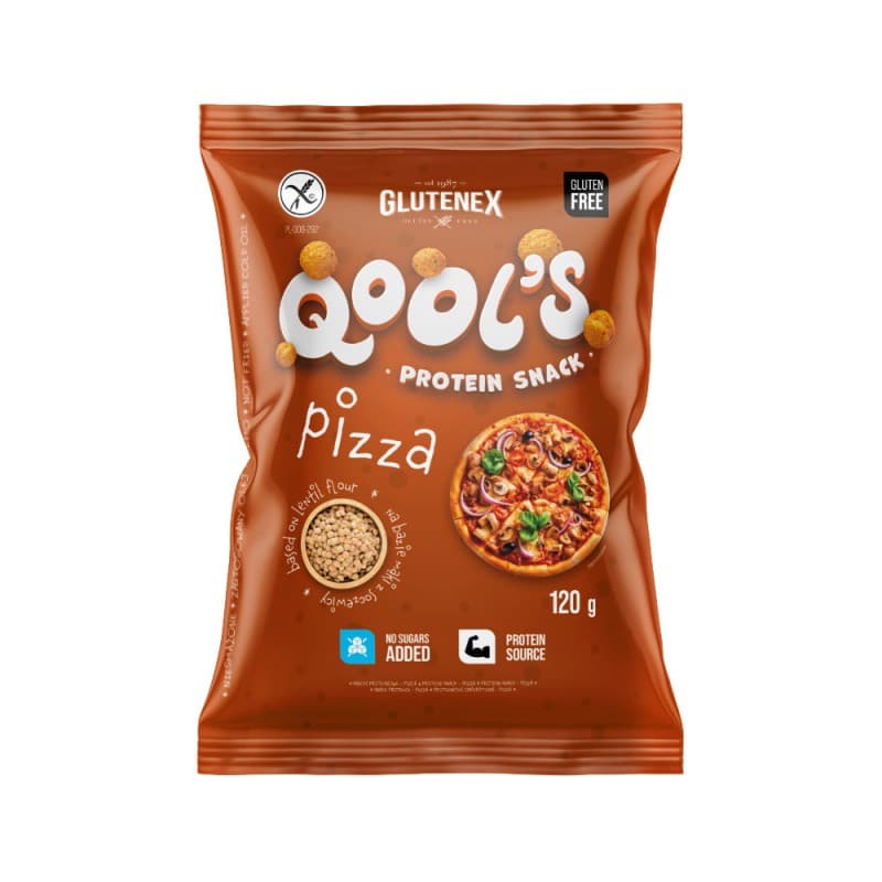 Glutenex - Qool's Protein Snack – Glutenex emballage