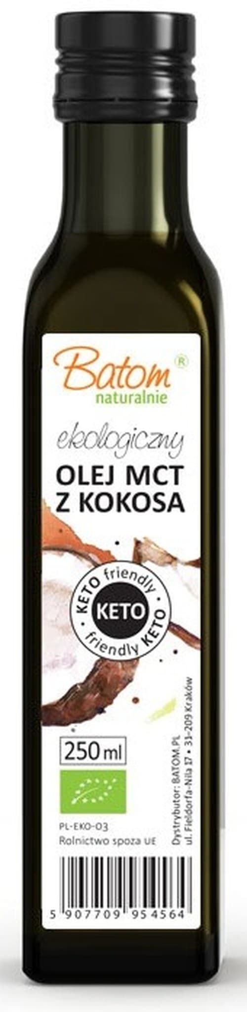Batom - Olej kokosowy MCT, KETO BIO – Batom opakowanie