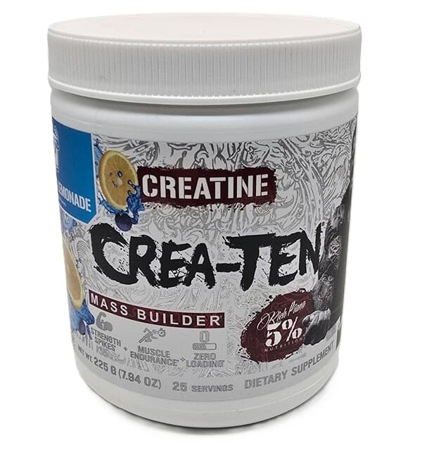 5% Nutrition - Crea-Ten Creatine Strength Blueberry Lemonade 225g