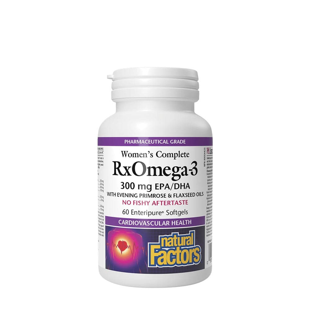 Natural Factors - Women's Complete RxOmega-3 – Natural Factors Verpackung