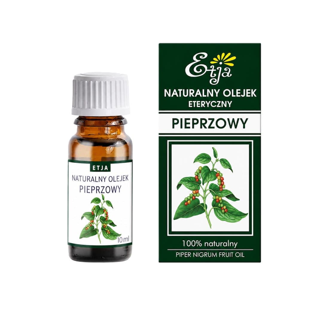 Etja - Natural Black Pepper Essential Oil 10ml – Etja emballage