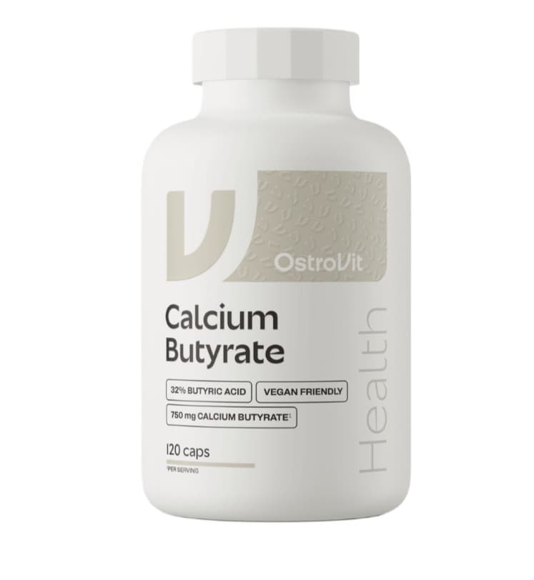 OstroVit - Calcium Butyrate, 750mg - 120 caps – OstroVit förpackning