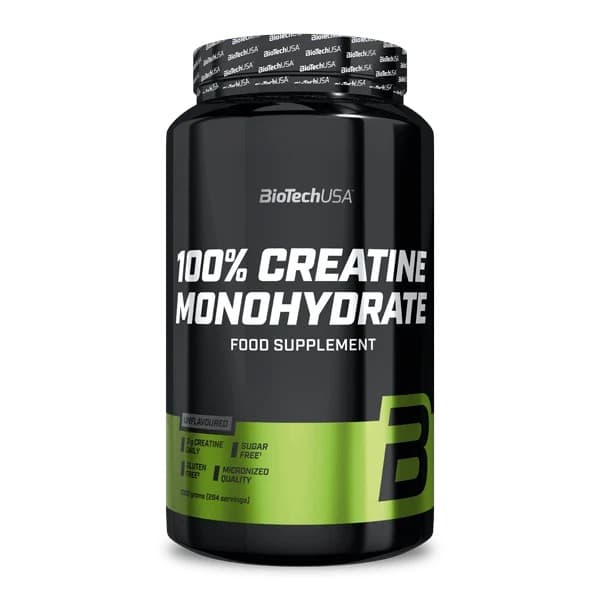 BioTechUSA Créatine Monohydrate Poudre 1000g – BioTechUSA emballage