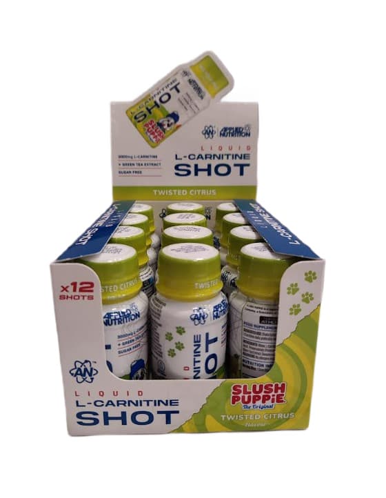 Applied Nutrition - Liquid L-Carnitine Shot, Slush Puppie – Applied Nutrition förpackning