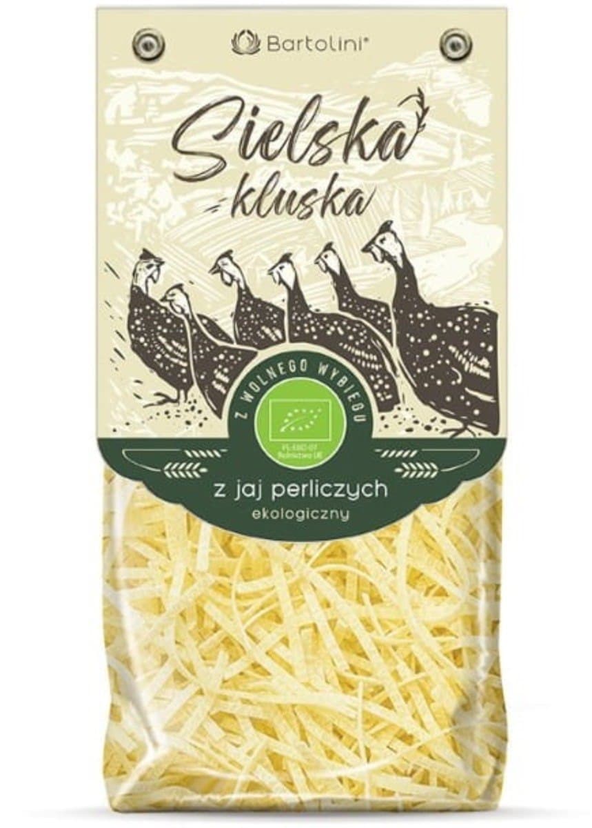 Bartolini Makaron z Jaj Perliczych Krajanka BIO 250 g | Bio Planet – Bartolini emballage