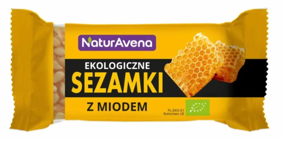 Naturavena - Sesame Cookies with Honey BIO 27 g – Naturavena packaging