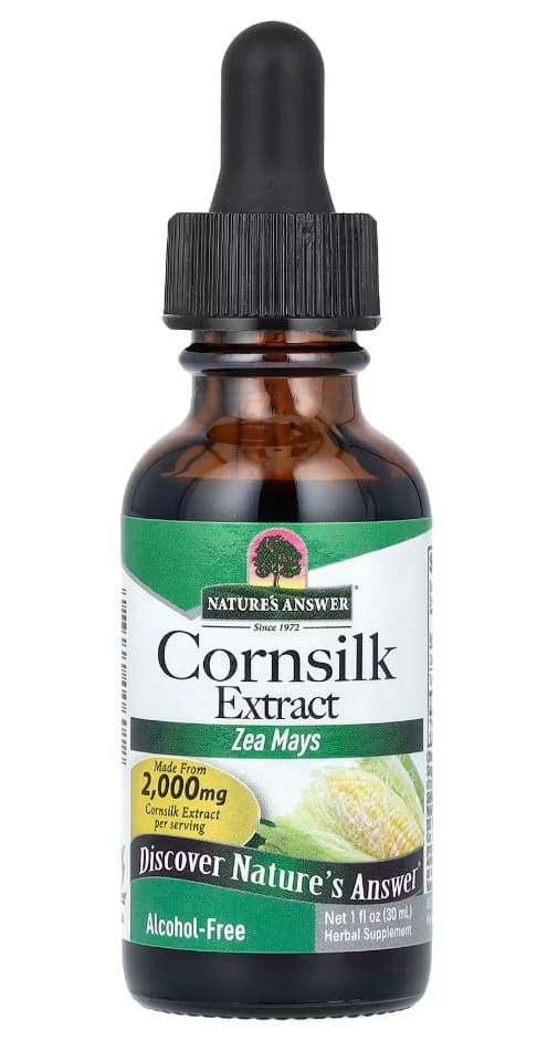 Nature's Answer - Cornsilk Extract - 1 Fl oz – Nature's Answer förpackning