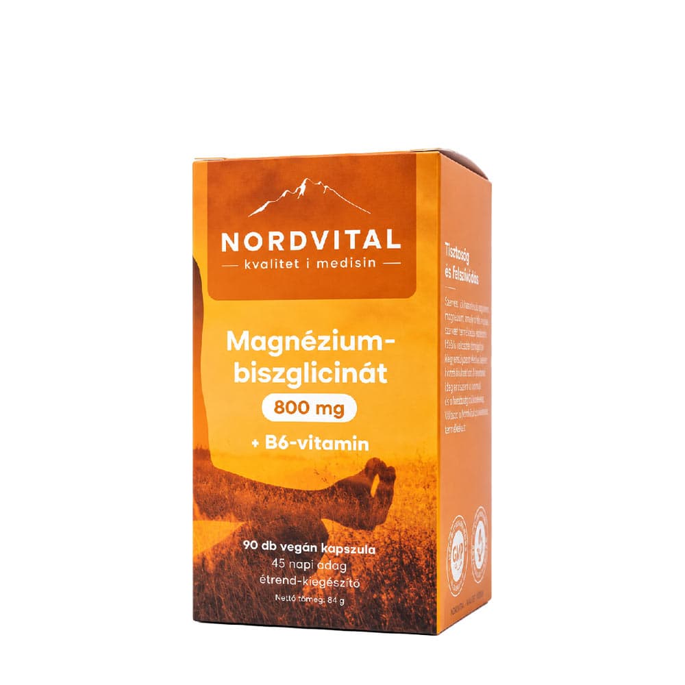 Nordvital Magnesium Bisglycinate – Nordvital förpackning
