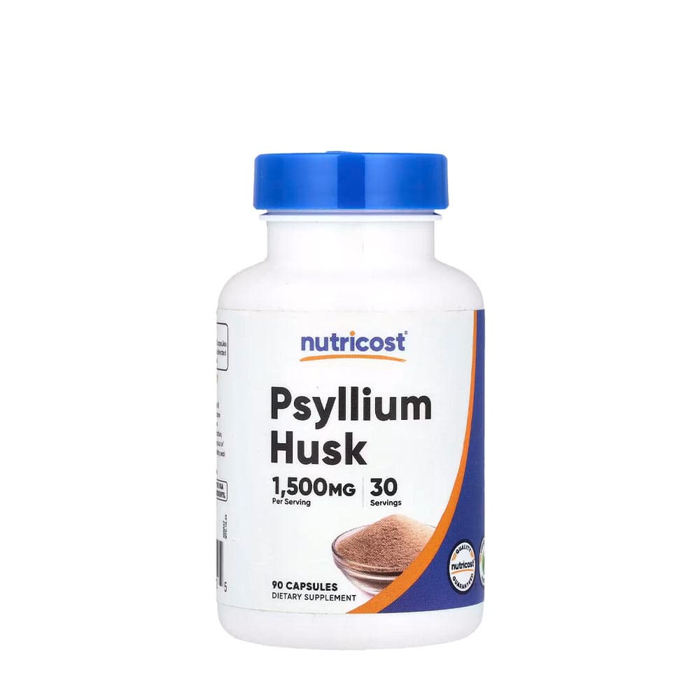 Nutricost Psyllium Husk 1500 mg – 90 capsule vegetali – Nutricost packaging