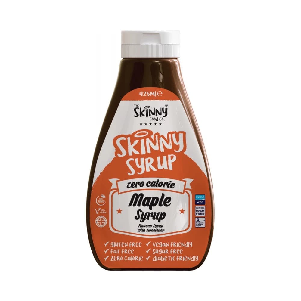 The Skinny Food Co - Skinny Sirup - Aromatisierter Sirup – The Skinny Food Co. Verpackung