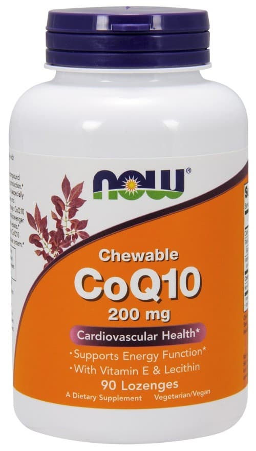 NOW Foods - CoQ10 Med Lecitin & Vitamin E – NOW Foods emballage