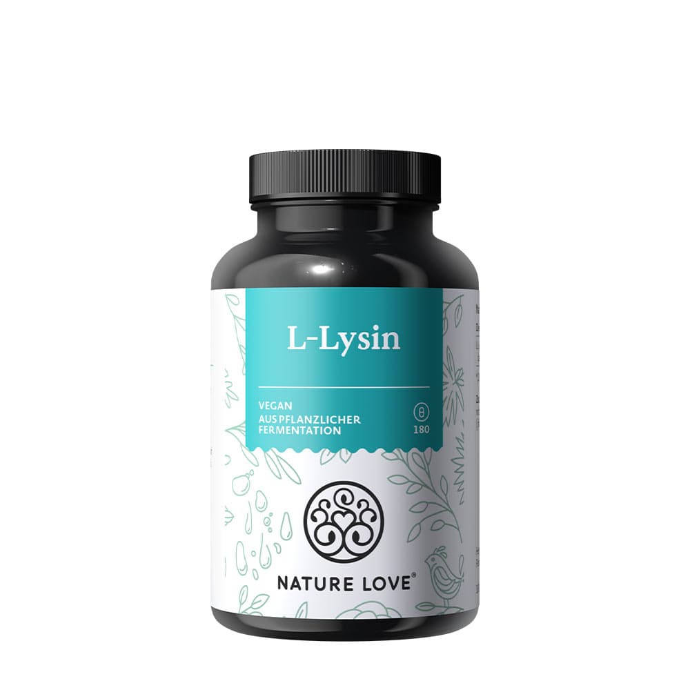 Nature Love L-Lysin 1000 mg - 180 kapsułek – Nature Love opakowanie