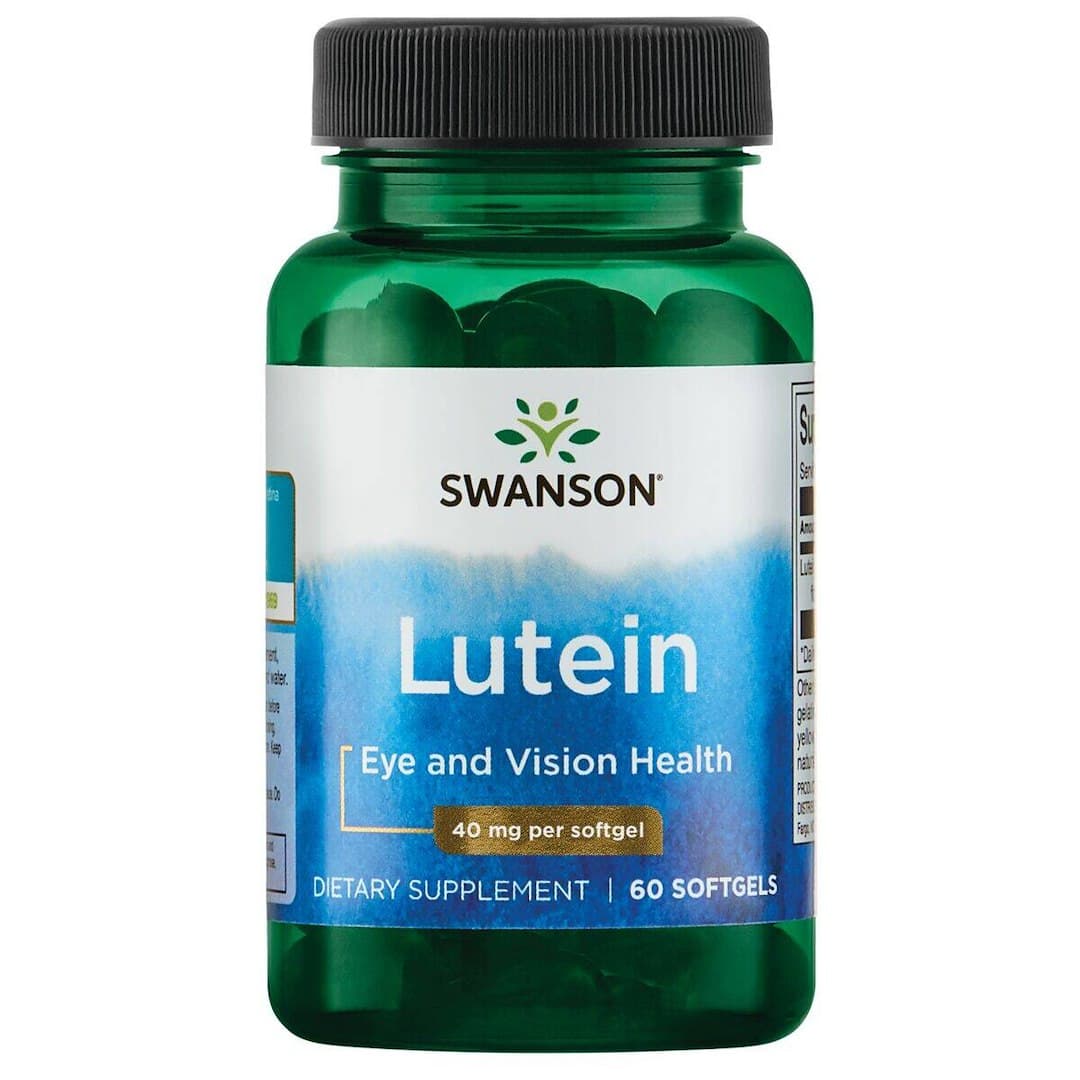 Swanson - Lutein - Augengesundheit und Sehkraft – Swanson Verpackung