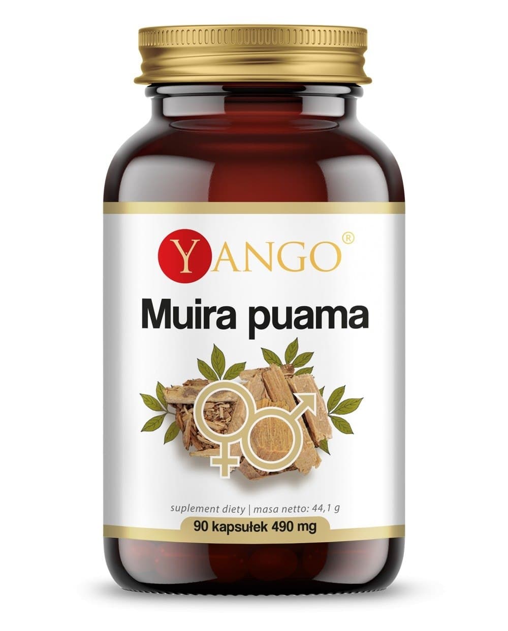 Yango Muira Puama 400 mg - 90 vegetarische capsules – Yango packaging