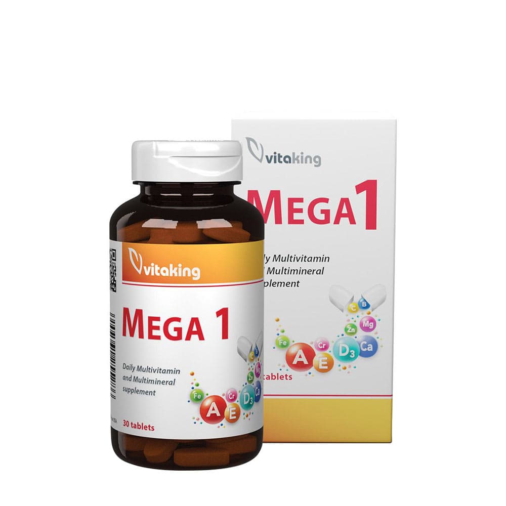 Vitaking Mega-1 Multivitamin – Vitaking packaging