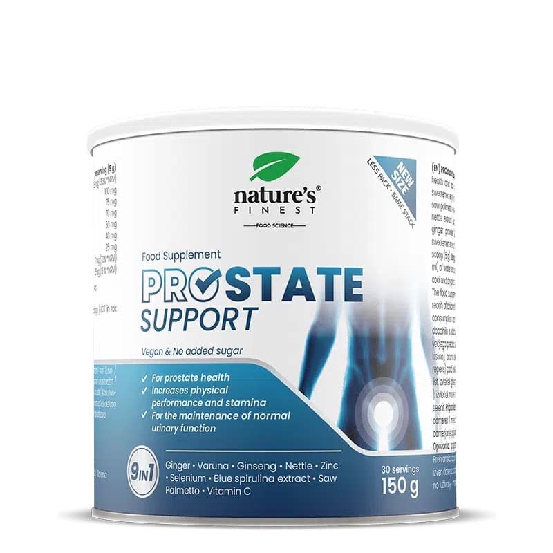 NUTRISSLIM D.O.O. - Nature's Finest PROstate Support 150 g – NUTRISSLIM D.O.O. förpackning