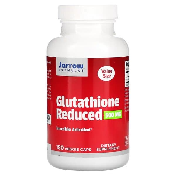 Jarrow Formulas - Glutatión Reducido - 500mg – Jarrow Formulas empaque