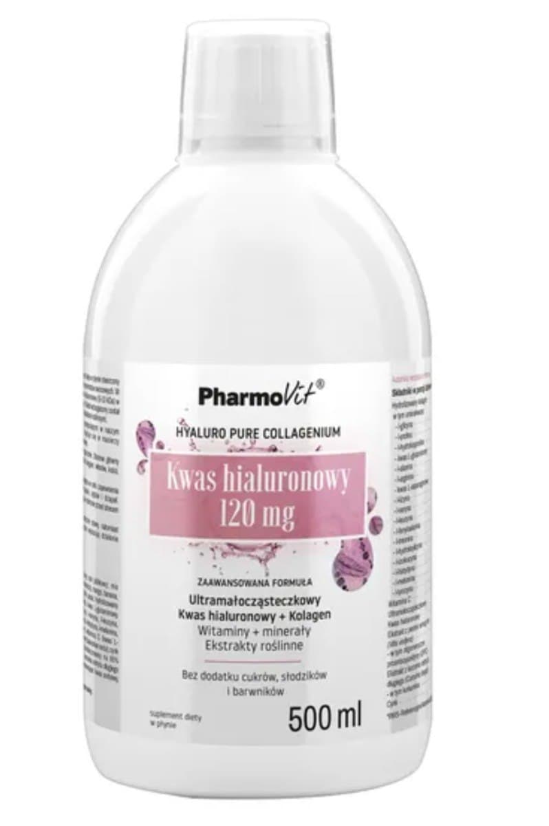 Pharmovit Acide hyaluronique 120 mg ZF 500 ml – Pharmovit packaging