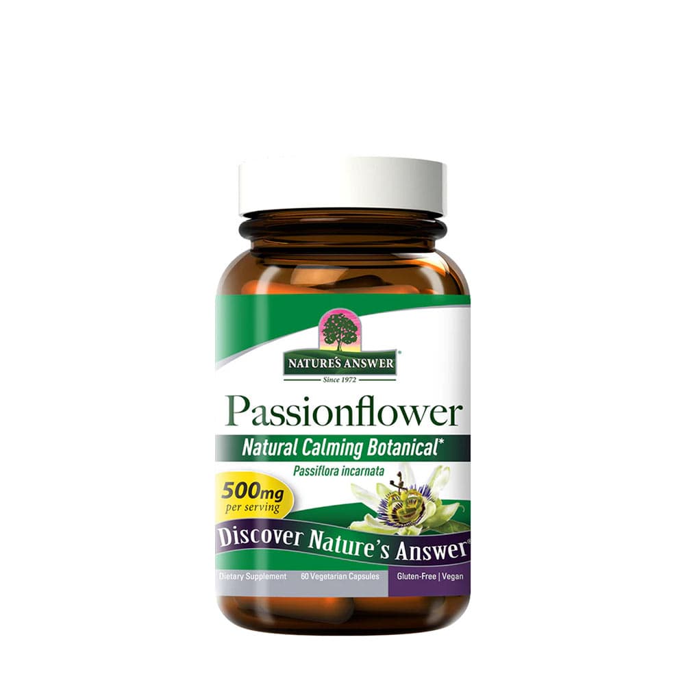 Nature's Answer - Passionflower - 60 Vcaps – Nature's Answer förpackning