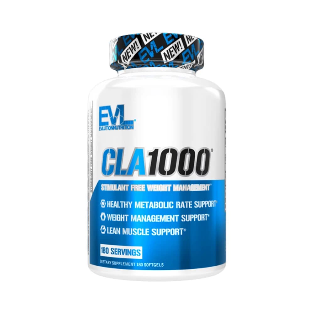 EVLution Nutrition - CLA1000 Softgels - Standard – EVLution Nutrition förpackning
