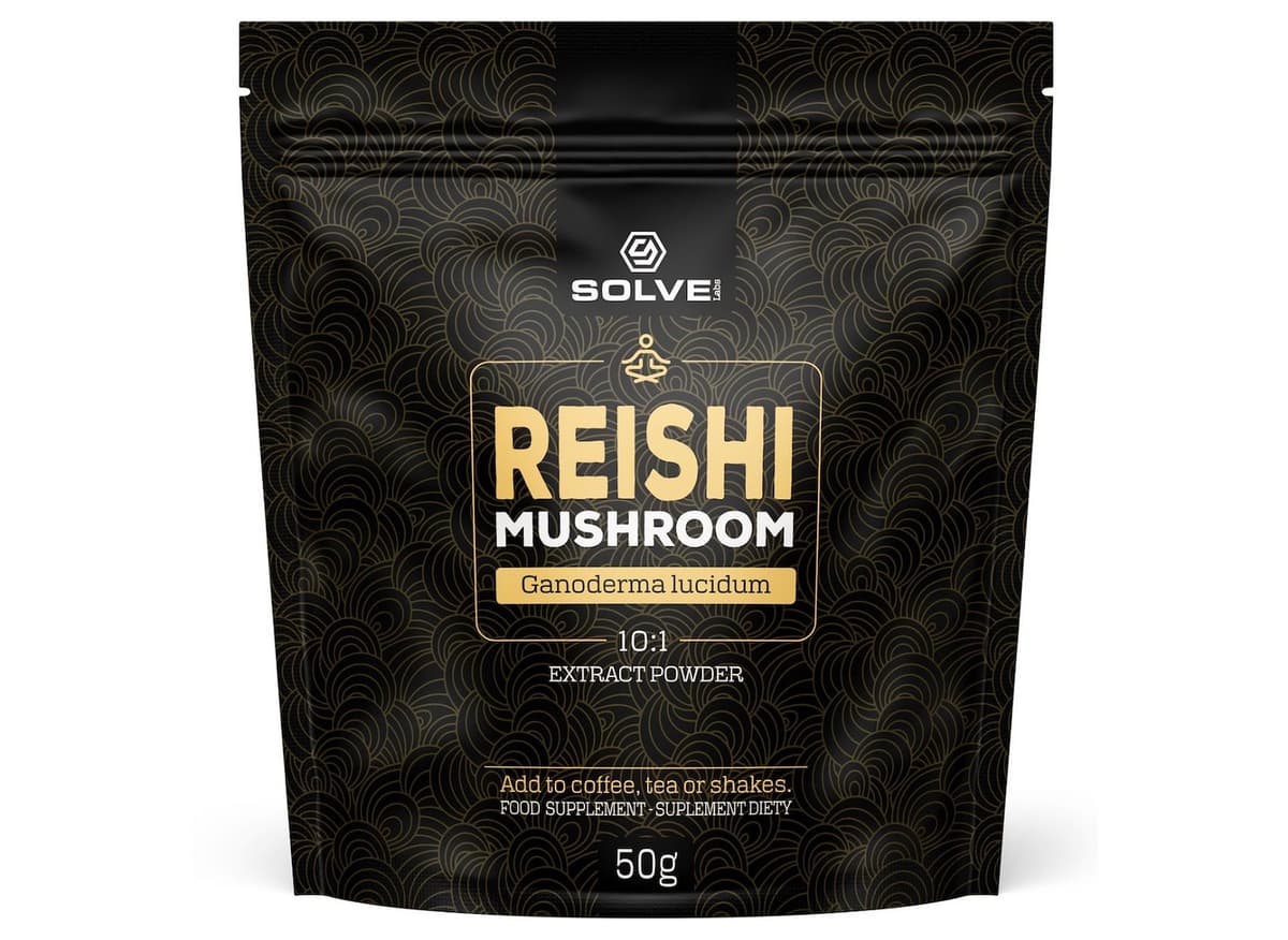 SOLVE Labs - Reishi (Ganoderma Lucidum) 10:1 – SOLVE Labs empaque