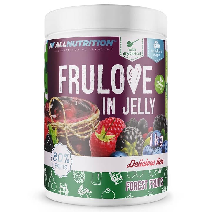 Allnutrition - Frulove em geleia – embalagem