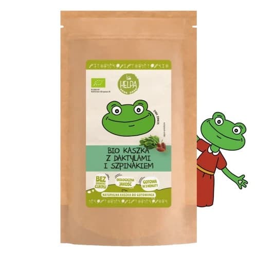 Helpa Bio Porridge con datteri e spinaci 200 g