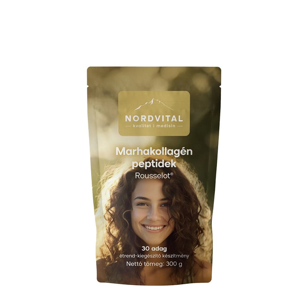 Nordvital Bovine Collagen Peptides - 300 g – Nordvital förpackning
