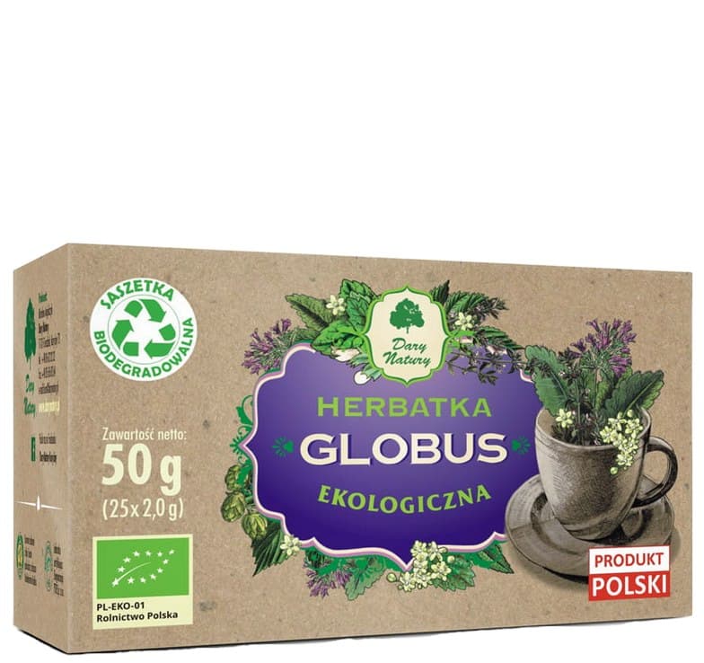 Dary Natury - Globus Té – Dary Natury empaque