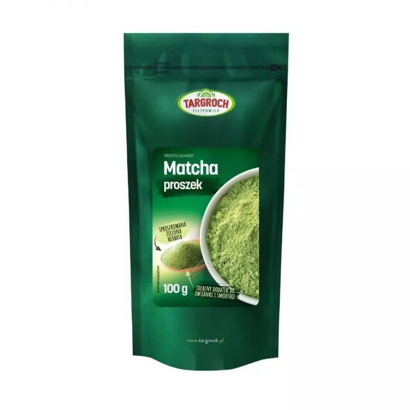 Targroch Matcha Powder 100g – Targroch packaging