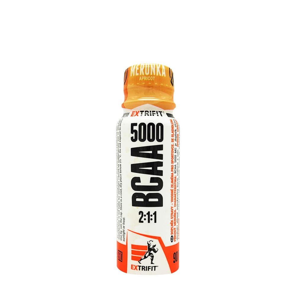 Extrifit BCAA 5000 mg - Apricot - 90 ml – Extrifit förpackning