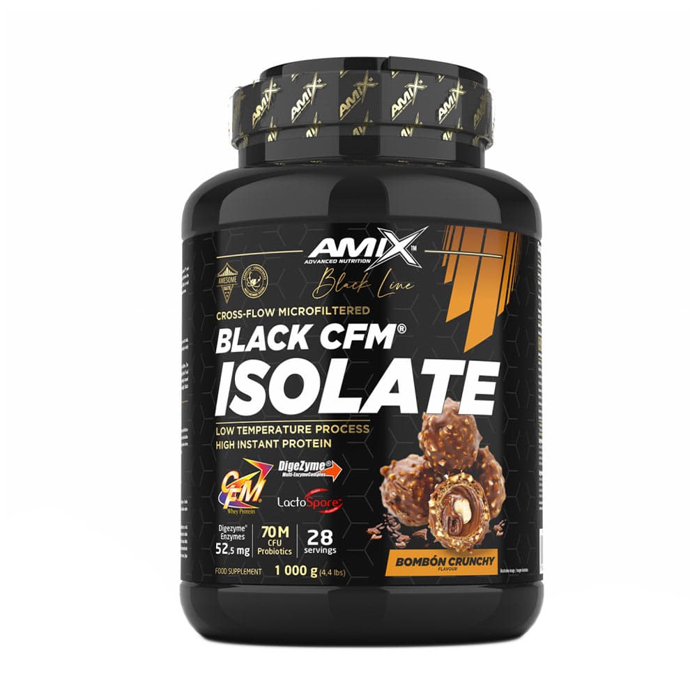 Amix - Black Cfm Isolate – Amix förpackning