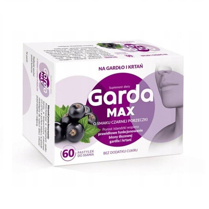Garda MAX 60 Pastillen mit Brombeergeschmack | Salvum Lab – Salvum Lab Verpackung