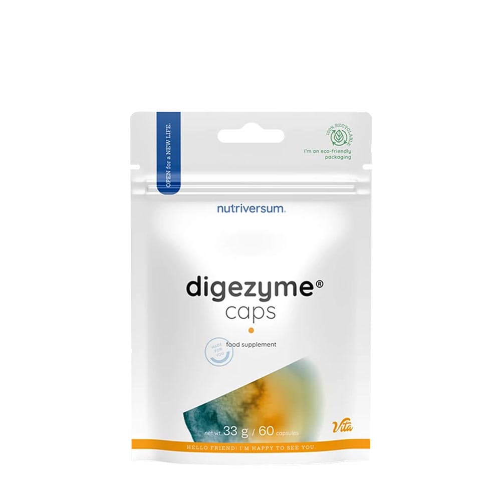 Nutriversum Digezyme® Digestive Enzyme Caps - 60 Caps