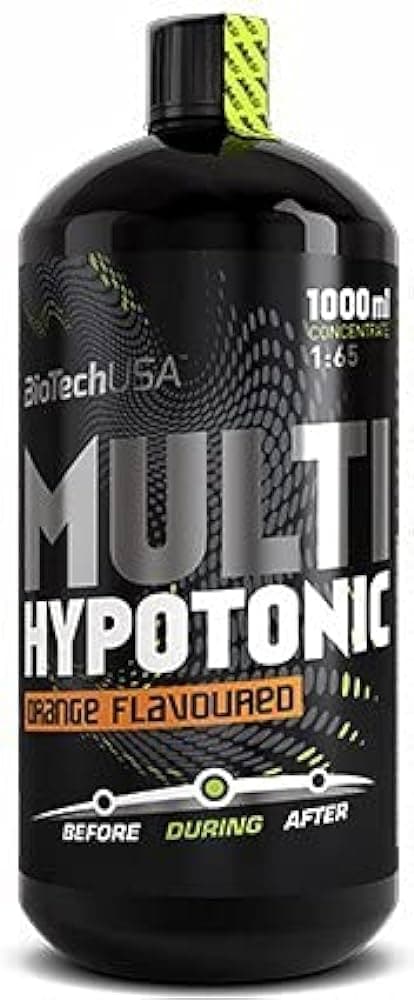 BioTech USA Multi Hypotonic Drink 1:65 1000ml au goût orange – BioTechUSA emballage