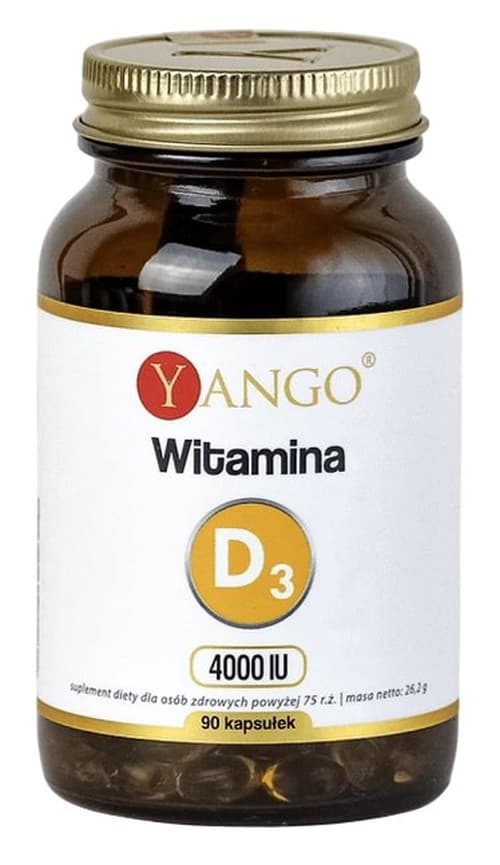Yango Vitamin D3 4000IU – Yango packaging