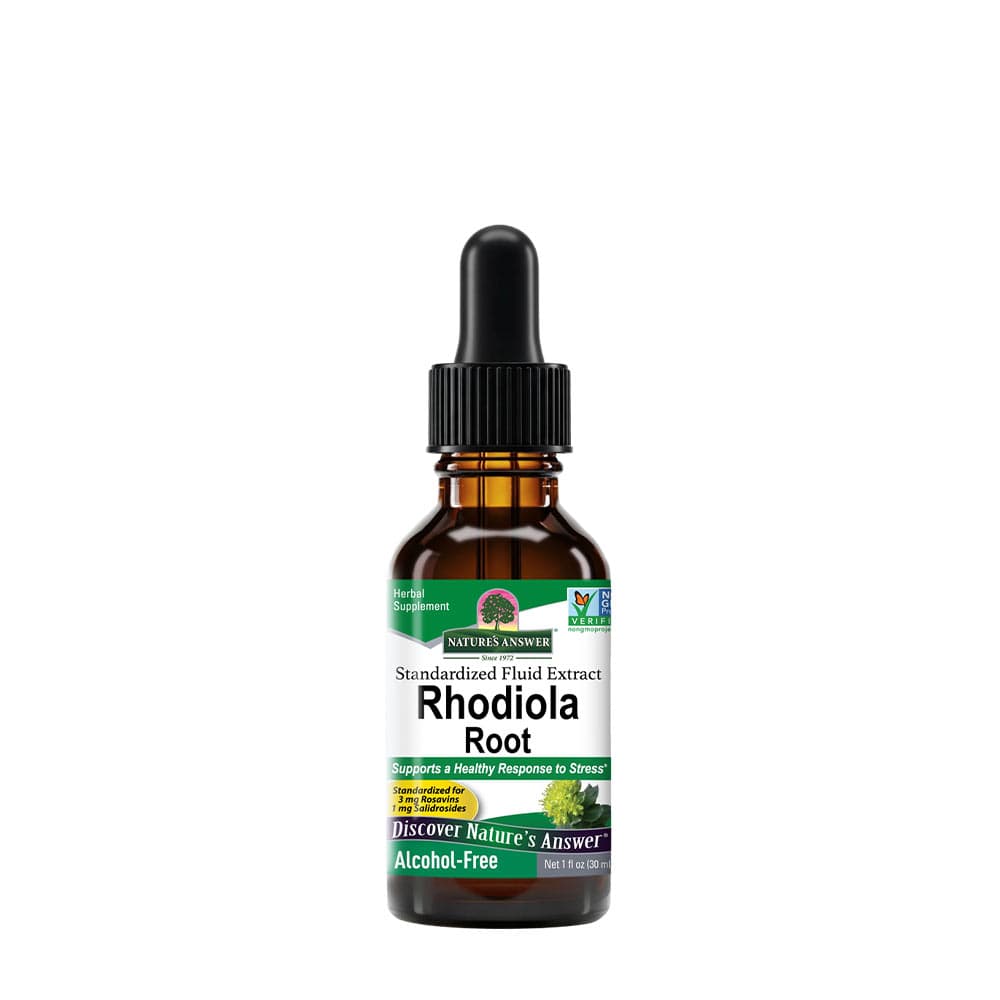 Nature's Answer - Standardized Fluid Extract Rhodiola Root - 30ml