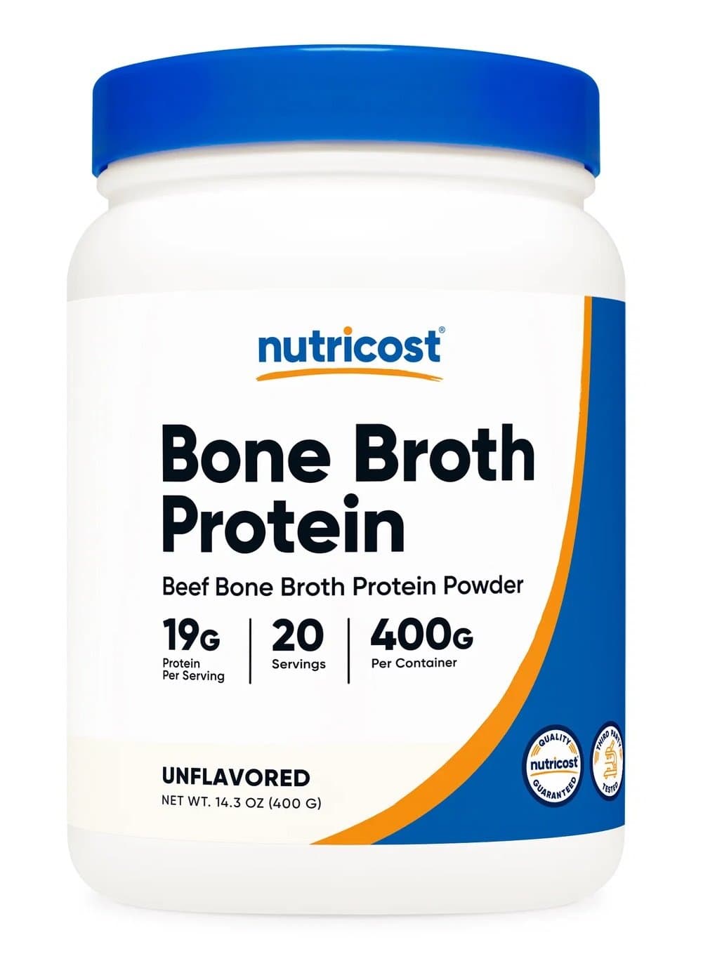 Nutricost - Białko z wywaru kostnego - 400g – Nutricost opakowanie