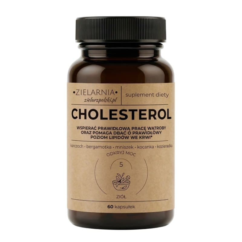 Zielarnia - Cholesterol - 60 capsules – Zielarnia förpackning