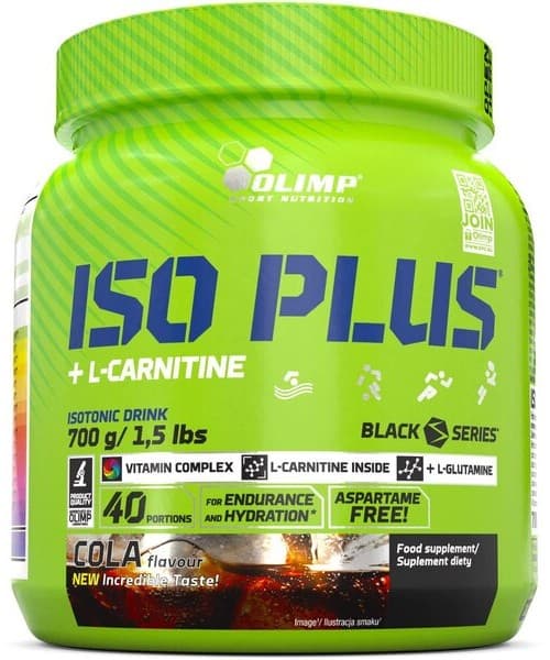 Olimp Labs - Iso Plus + L-Carnitine - Napój izotoniczny – Olimp Labs opakowanie