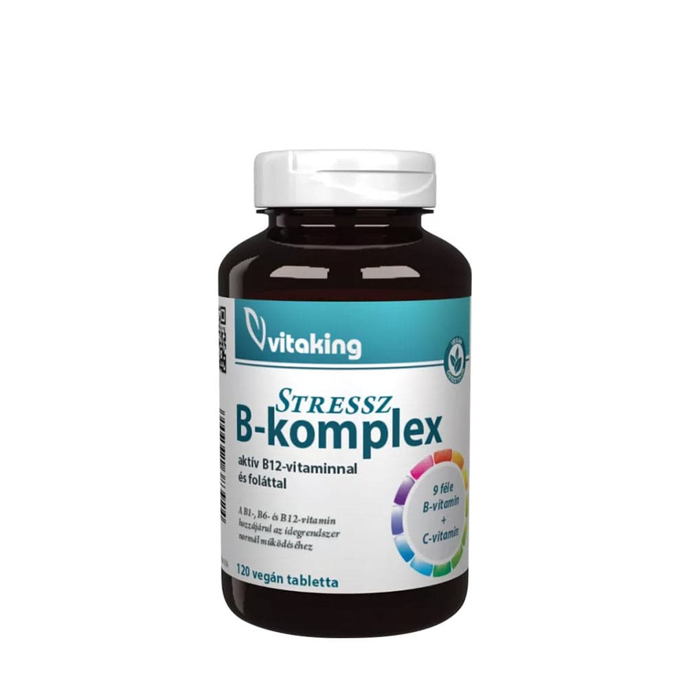 Vitaking Stress B-Complex - 120 Tablets