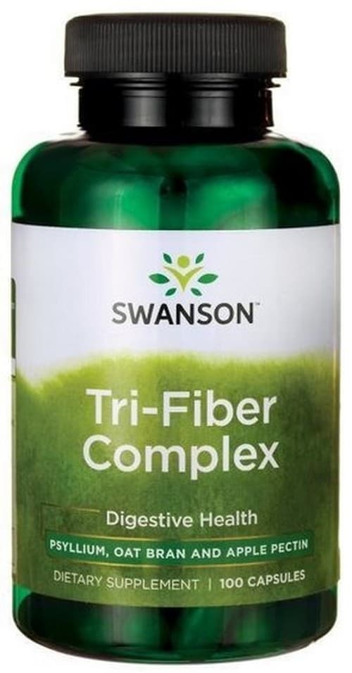 Swanson - Tri-Fiber Complex - 100 Caps – Swanson förpackning