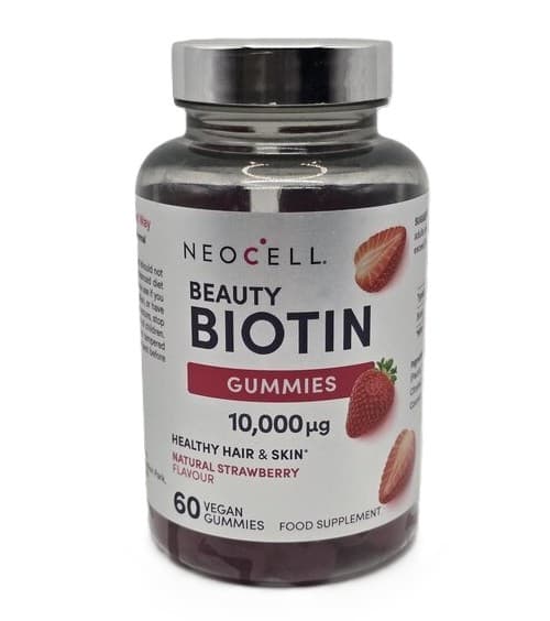 Neocell Beauty Biotin 10000mcg Bonbons à mâcher, 60 pcs – Neocell emballage