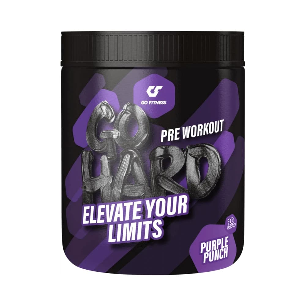 Go Fitness - GO HARD Booster – Go Fitness förpackning