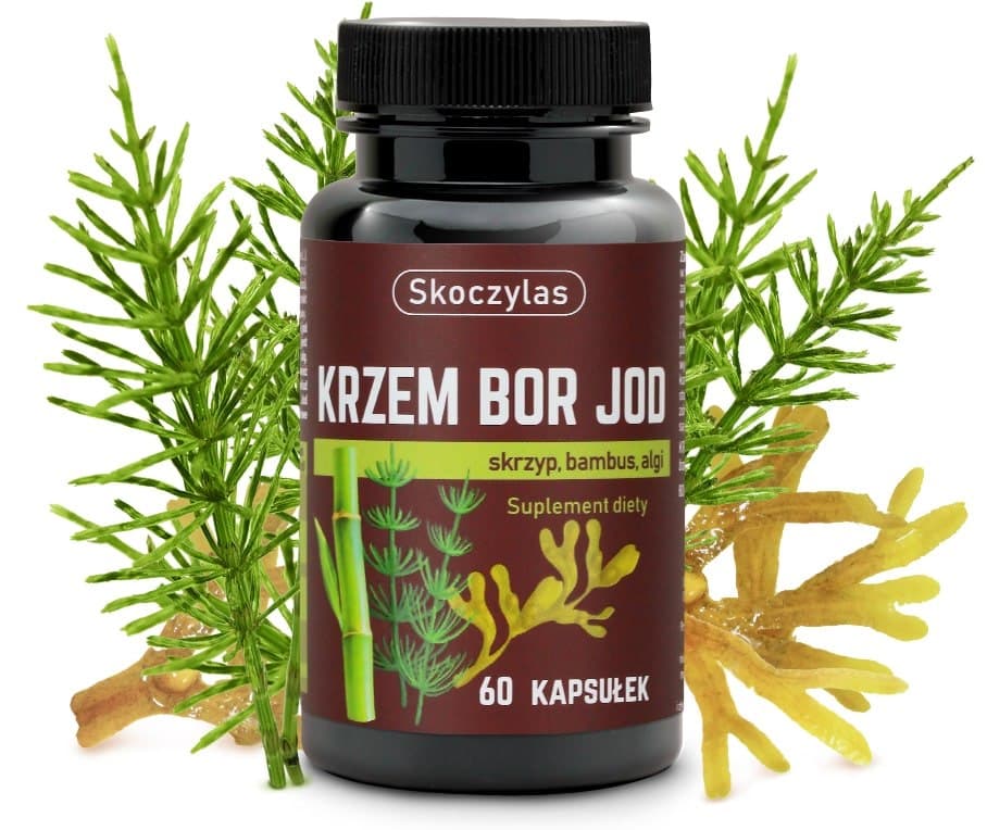 Skoczylas Silicon, Boron, Iodine 60 capsules – Skoczylas packaging