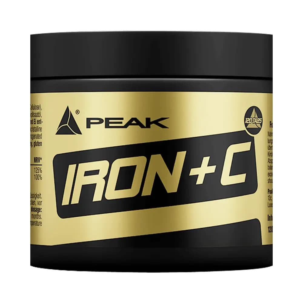 Peak - Iron + C - Unflavoured – Peak förpackning