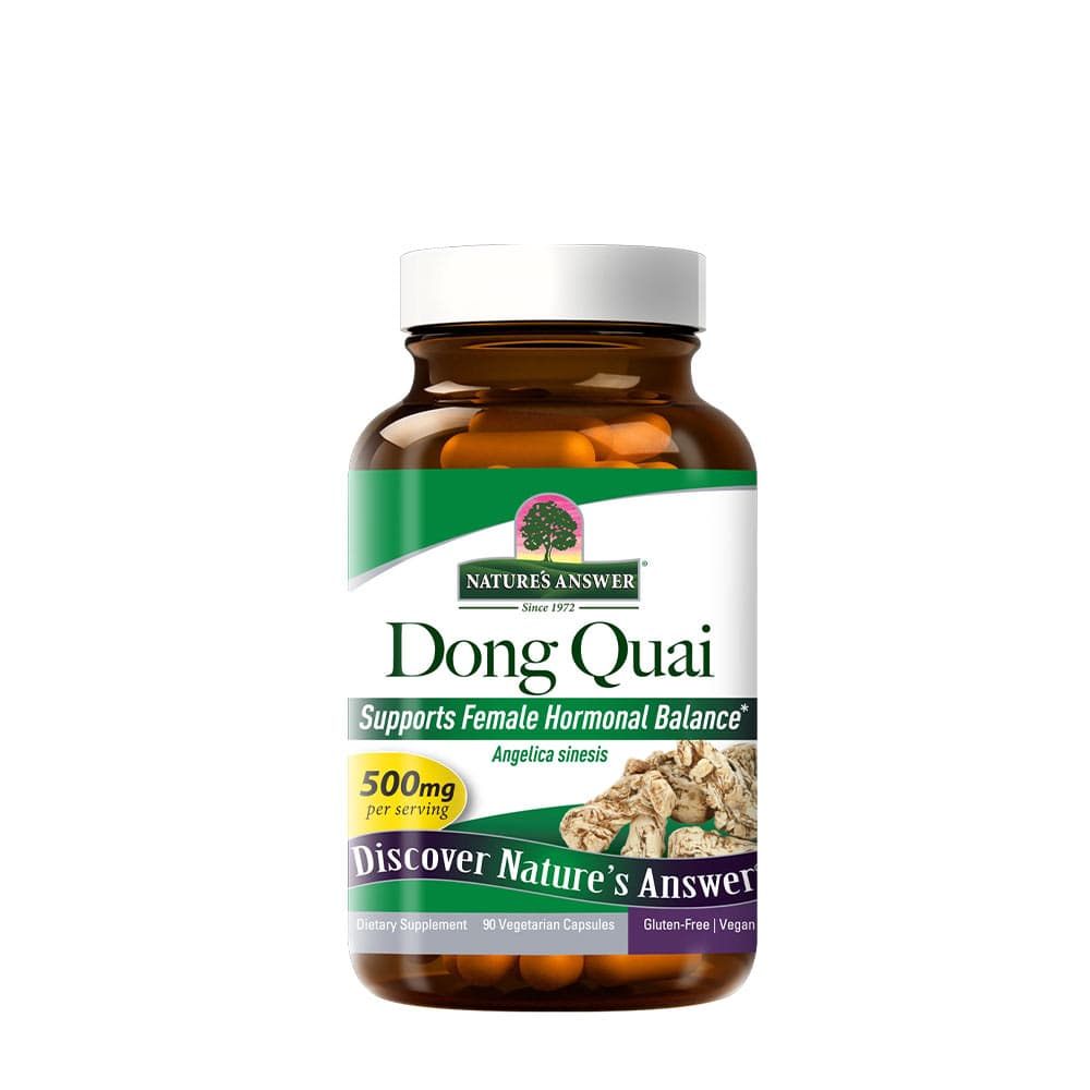 Nature's Answer - Dong Quai - 90 Vegetarian Capsules – Nature's Answer förpackning