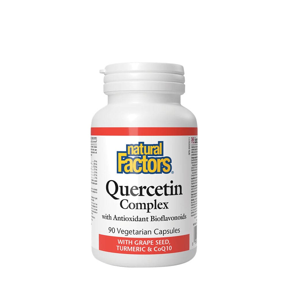 Natural Factors Quercetin Complex 90 cápsulas vegetales